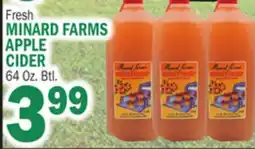 C Town MINARD FARMS APPLE CIDER offer