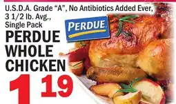 C Town PERDUE WHOLE CHICKEN offer