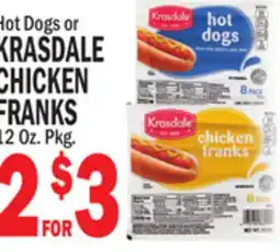 C Town KRASDALE CHICKEN FRANKS offer