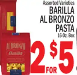 C Town BARILLA AL BRONZO PASTA offer