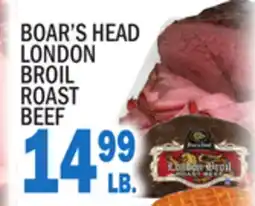 C Town BOAR'S HEAD LONDON BROIL ROAST BEEF offer
