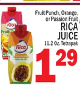 C Town RICA JUICE offer