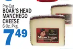 C Town BOAR'S HEAD MANCHEGO CHEESE offer