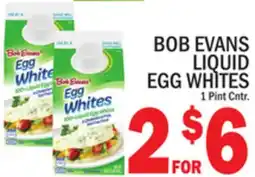C Town BOB EVANS LIQUID EGG WHITES offer