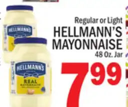 C Town HELLMANN'S MAYONNAISE offer