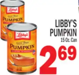 C Town LIBBY'S PUMPKIN offer
