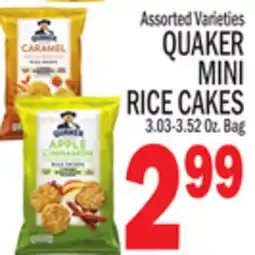 C Town QUAKER MINI RICE CAKES offer