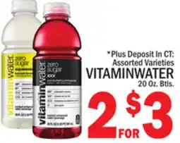 C Town VITAMINWATER offer