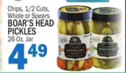 C Town BOAR'S HEAD PICKLES offer