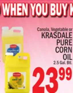 C Town KRASDALE PURE CORN OIL offer