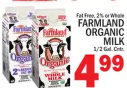 C Town FARMLAND ORGANIC MILK offer