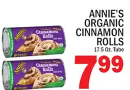 C Town ANNIE'S ORGANIC CINNAMON ROLLS offer