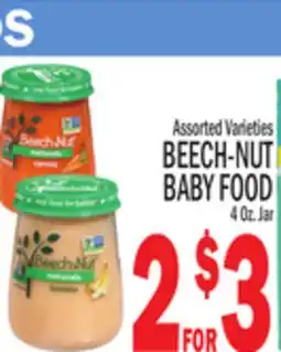 C Town BEECH-NUT BABY FOOD offer