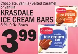 C Town KRASDALE ICE CREAM BARS 3 Pk. 9 Oz. Boxes offer