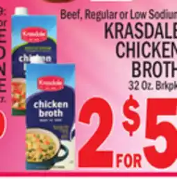 C Town KRASDALE CHICKEN BROTH offer