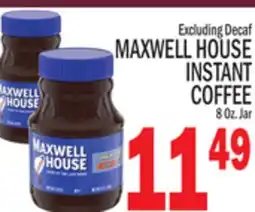 C Town MAXWELL HOUSE INSTANT COFFEE offer