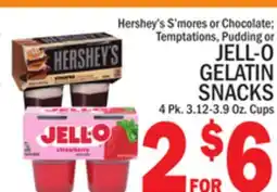 C Town JELL-O GELATIN SNACKS offer