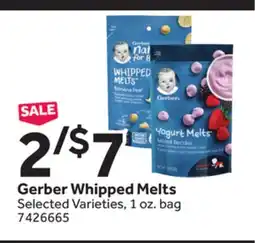 Stop&Shop Gerber Whipped Melts offer