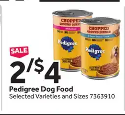Stop&Shop Pedigree Dog Food offer