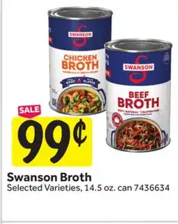 Stop&Shop Swanson Broth offer
