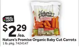 Stop&Shop Nature's Promise Organic Baby Cut Carrots offer