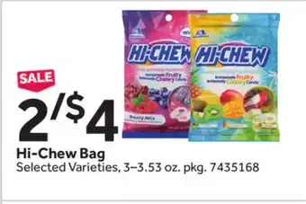 Stop&Shop Hi-Chew Bag offer