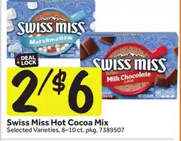 Stop&Shop Swiss Miss Hot Cocoa Mix offer