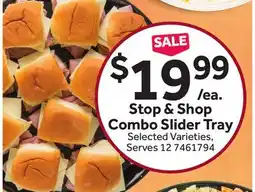 Stop&Shop Stop & Shop Combo Slider Tray offer