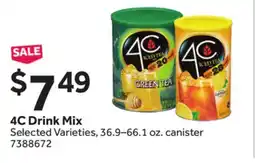 Stop&Shop 4C Drink Mix offer