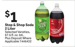 Stop&Shop Stop & Shop Soda 2 Liter offer