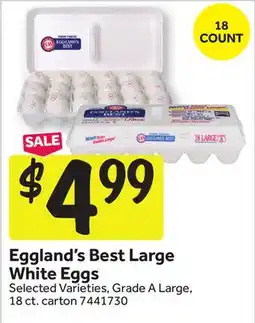 Stop&Shop Eggland's Best Large White Eggs offer