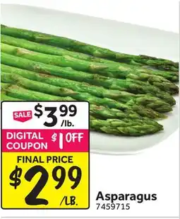 Stop&Shop Asparagus offer
