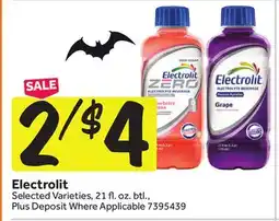 Stop&Shop Electrolit offer