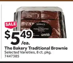 Stop&Shop The Bakery Traditional Brownie offer