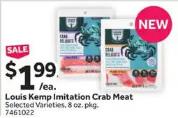 Stop&Shop Louis Kemp Imitation Crab Meat offer