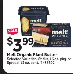 Stop&Shop Melt Organic Plant Butter offer