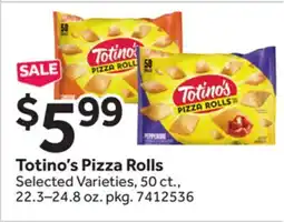 Stop&Shop Totino's Pizza Rolls offer