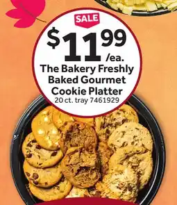 Stop&Shop The Bakery Freshly Baked Gourmet Cookie Platter offer