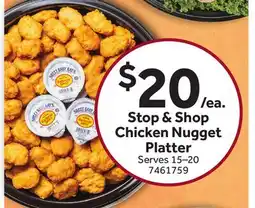 Stop&Shop Stop & Shop Chicken Nugget Platter offer