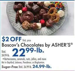 Boscov's Boscov's Chocolates by ASHER'S offer