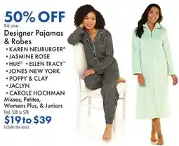 Boscov's Designer Pajamas & Robes offer