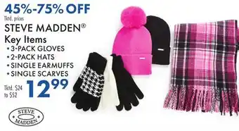 Boscov's STEVE MADDEN Key Items offer