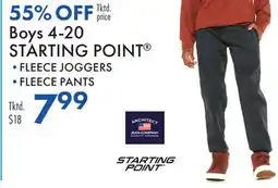 Boscov's Boys 4-20 STARTING POINT offer
