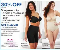 Boscov's Shapewear by offer