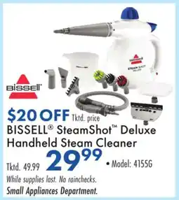 Boscov's BISSELL SteamShot Deluxe Handheld Steam Cleaner offer