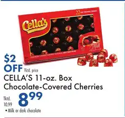 Boscov's CELLA'S 11-oz. Box Chocolate-Covered Cherries offer