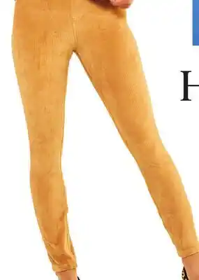 Boscov's HUE Corduroy Leggings offer