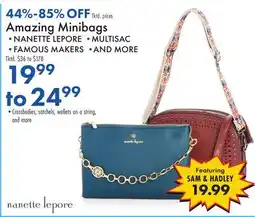 Boscov's Amazing Minibags offer