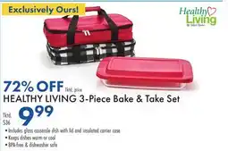 Boscov's HEALTHY LIVING 3-Piece Bake & Take Set offer