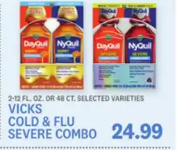Kings Food Markets VICKS COLD & FLU SEVERE COMBO offer